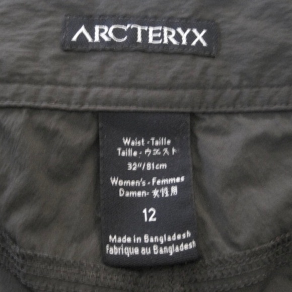 Arc'teryx Parapet Hiking Shorts - Picture 11 of 13